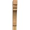 Ekena Millwork Olympic Block Rough Sawn Bracket, Western Red Cedar, 6"W x 32"D x 44"H BKT06X32X44OLY05RWR - alternate 4